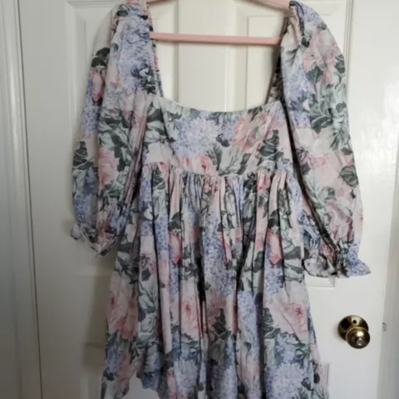 Selkie My So Called Life Cotton Puff Dress Size L - Picture 2 of 6